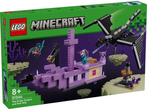 LEGO Minecraft Der Enderdrache und das Endsschiff 21264