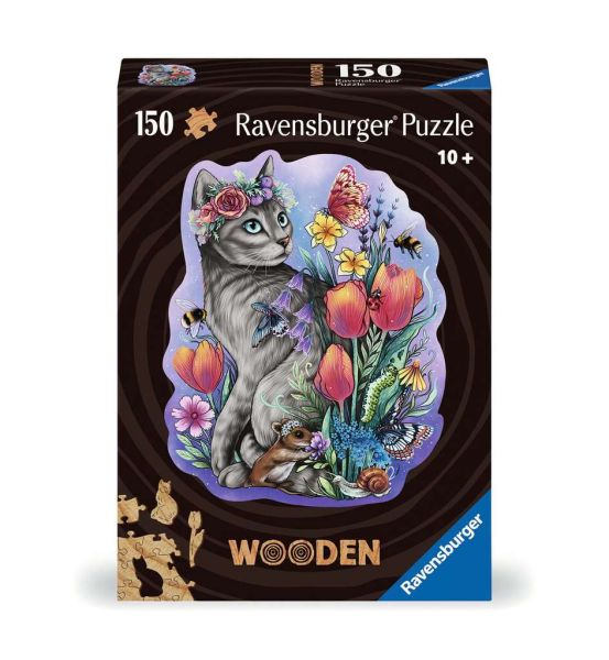 Ravensburger Wooden Puzzle Frühlingskatze 00.757