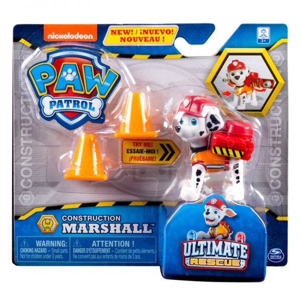 Paw Patrol Ultimate Rescue Construction Marshall