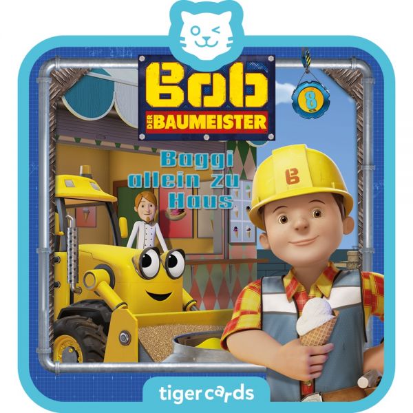 Tigercard : Bob der Baumeister - Baggi allein zu Haus