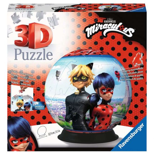 Puzzleball Miraculous 72 Teile 11.167