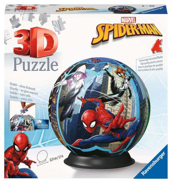 Puzzle 3D Ball 72 Teile: Spiderman 11.563
