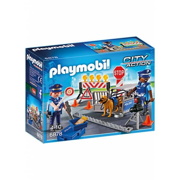 Playmobil Polizei-Strassensperre 6878