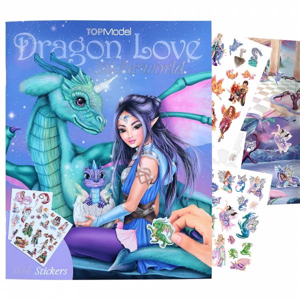 Top Model Stickerbuch Dragon Love