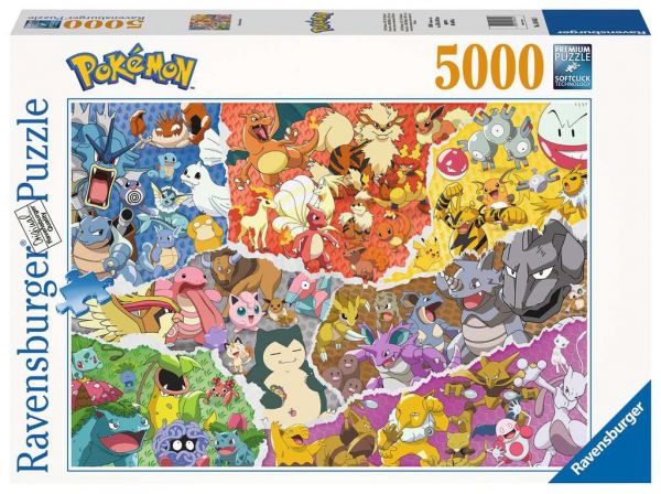 Puzzle 5000 Teile: Pokémon Allstars 16.845