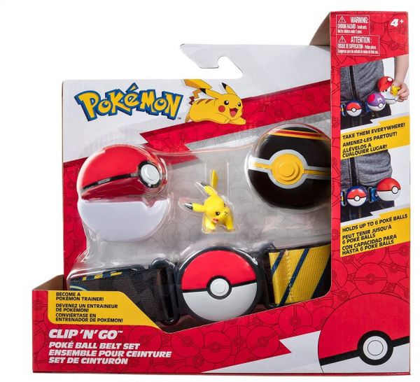 Pokémon ClipNGo Poké Ball Gürtel Set