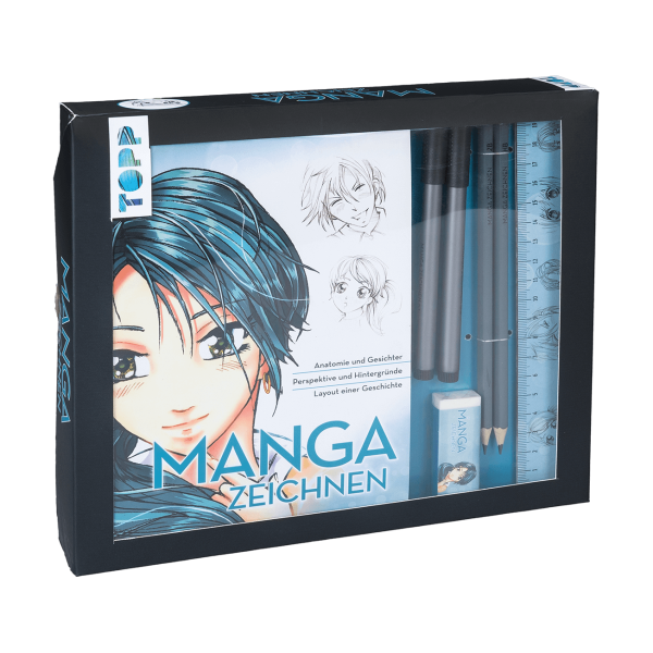 Kreativ-Set Manga zeichnen