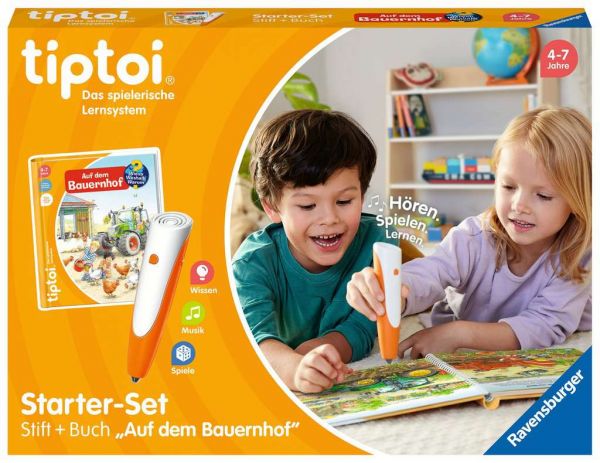 Tiptoi Starter-Set: Stift und Bauernhof-Buch 00.114