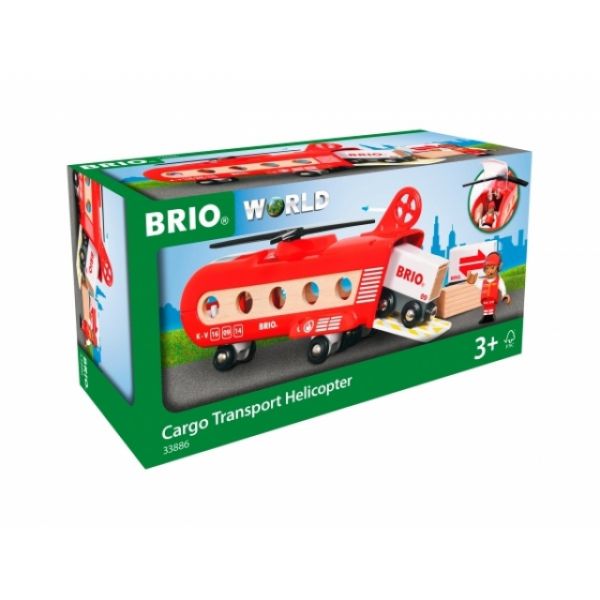 Brio Eisenbahn Transporthubschrauber 33.886