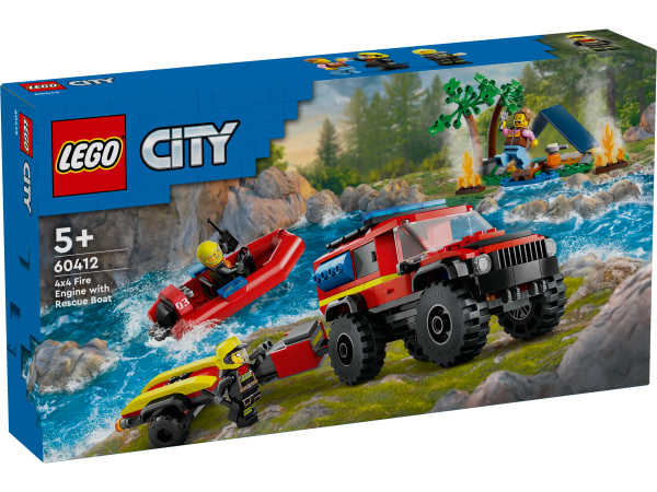 LEGO City Feuerwehrgeländewagen 60412