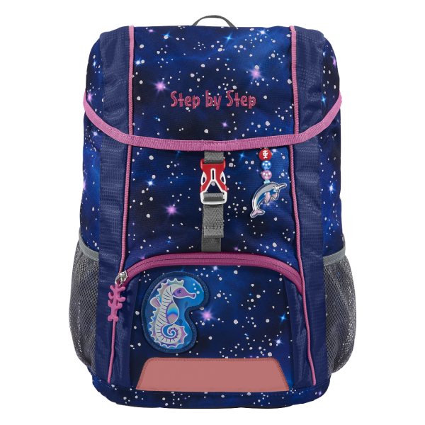 Step by Step KID REFLECT - Special Edition Rucksack - Set Star Seahorse Zoe, 3-teilig
