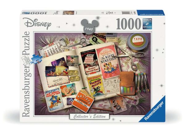 Ravensburger Puzzle 1000 Teile Disney 1940 Mickey Anniversary 17.583