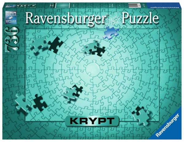 Ravensburger Puzzle - Krypt Metallic Mint 736 Teile 17.151
