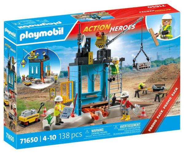 PLAYMOBIL my Life Baustelle 71650