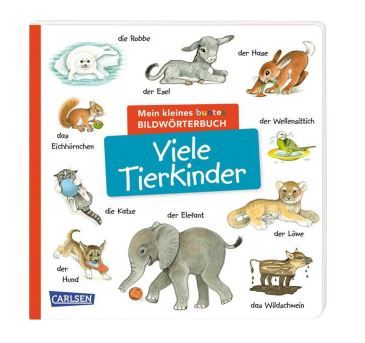 Mein kleines buntes Bildwörterbuch - Viele Tierkinder