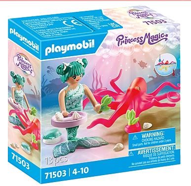 Playmobil Meerjungfrau mit Farbwechselkrake 71503