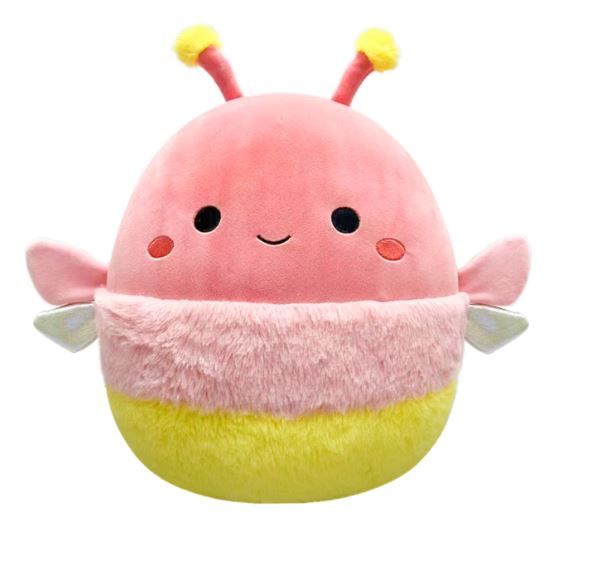 Squishmallows Glühwürmchen 30cm korallenrot