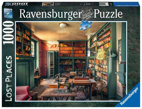 Puzzle 1000 Teile Lost Places: Mysterious castle library 17.101
