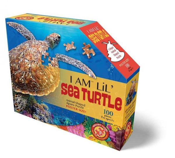 Konturpuzzle Jr. Schildkröte 100 T