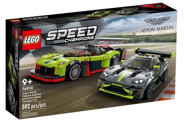 LEGO Speed Champions Aston Martin Valkyrie AMR Pro & Aston Martin Vanta 76910