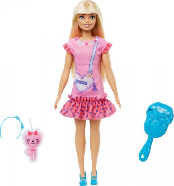 Barbie My First Core Doll Blonde mit Katze