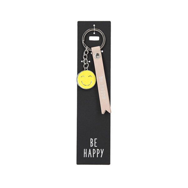 Schlüsselanhänger: Be Happy