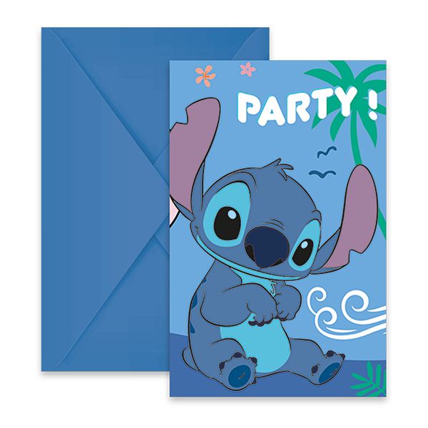 Stitch 6 Einladungskarten Stitch