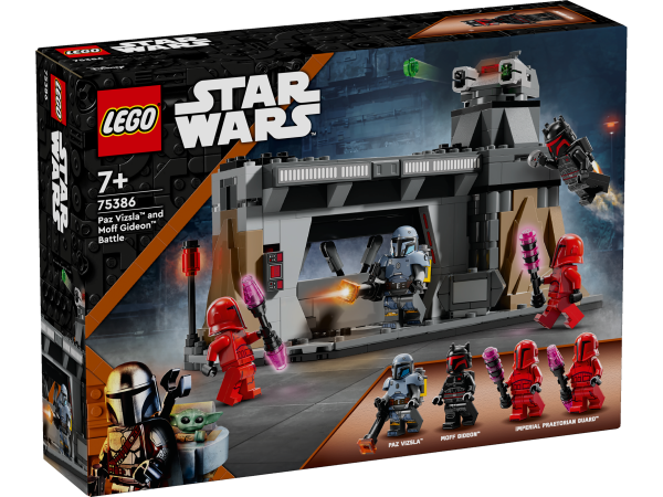 LEGO® Star Wars™ Duell zwischen Paz Vizsla™ und Moff Gideon™ 75386