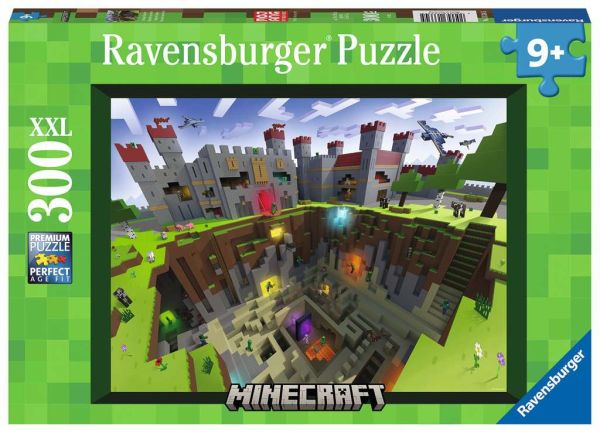 Ravensburger Puzzle 300 Teile Minecraft Cutaway 13.334