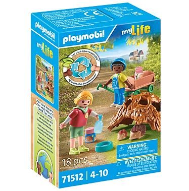 Playmobil Pflege der Igelfamilie 71512