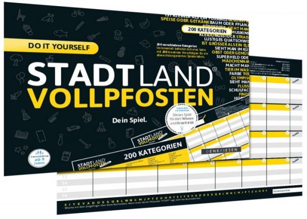 Denkriesen-Stadt-Land-Vollpfosten- Do it yourself