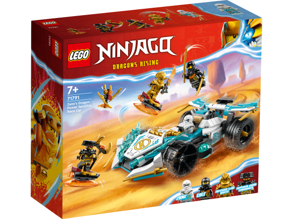 LEGO Ninjago Zanes Drachenpower Spinjitzu Rennwagen 71791