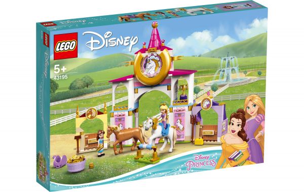 LEGO Disney Princess 43195 Belles und Rapunzels königliche Ställe
