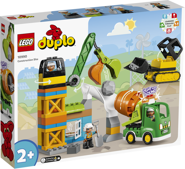 LEGO DUPLO Baustelle mit Baufahrzeugen 10990