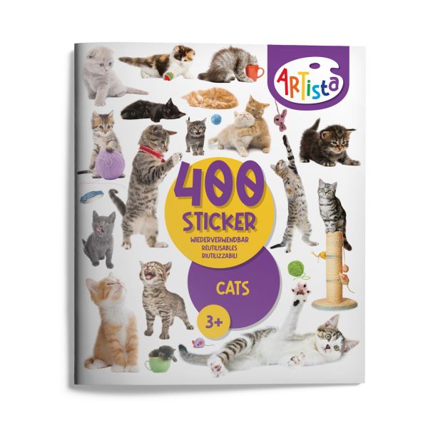 Stickerbuch Katzen