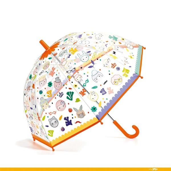 Regenschirm Farbwechsel Gesichter 70 x 68 cm