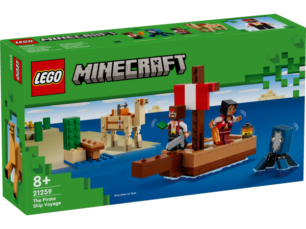 LEGO Minecraft Piratenschiffreise 21259