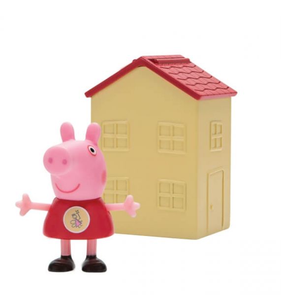 Peppa Pig Figur im Haus