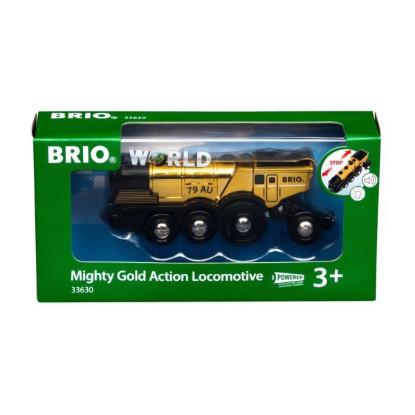 Brio Goldene Batterielok 33630