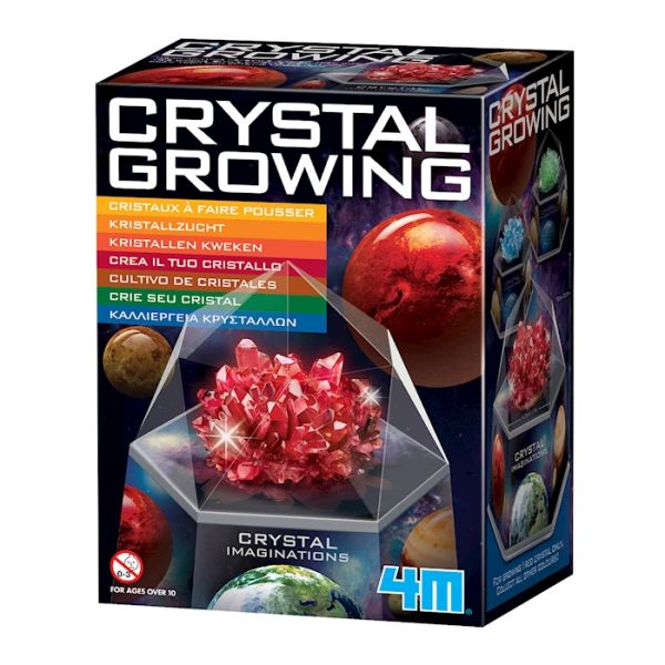 Kristalle züchten rot