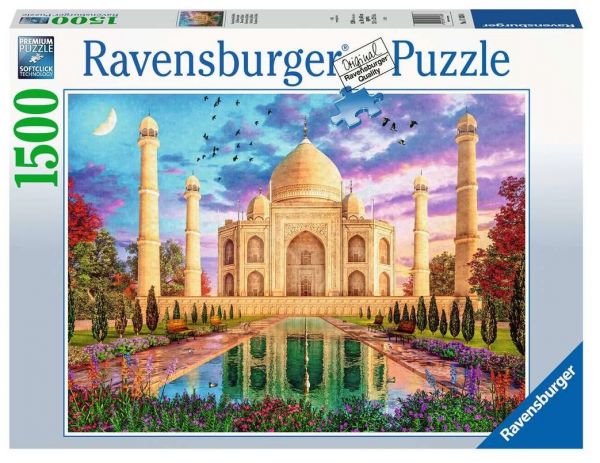 Puzzle 1500 Teile Bezauberndes Taj Mahal 17.438