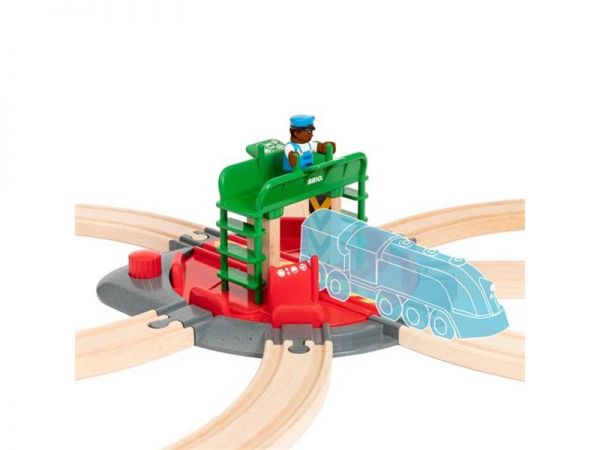 TTC beeboo Holz Hafenkran für Holzeisenbahn SET NEU  The Toy Company 