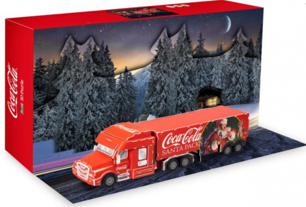 Adventskalender Coca-Cola Truck, Revell 3D Puzzle