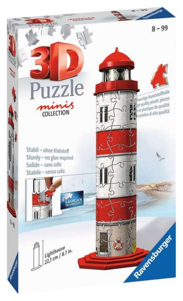 3D Mini Puzzle 54 Teile Leuchtturm 11.273