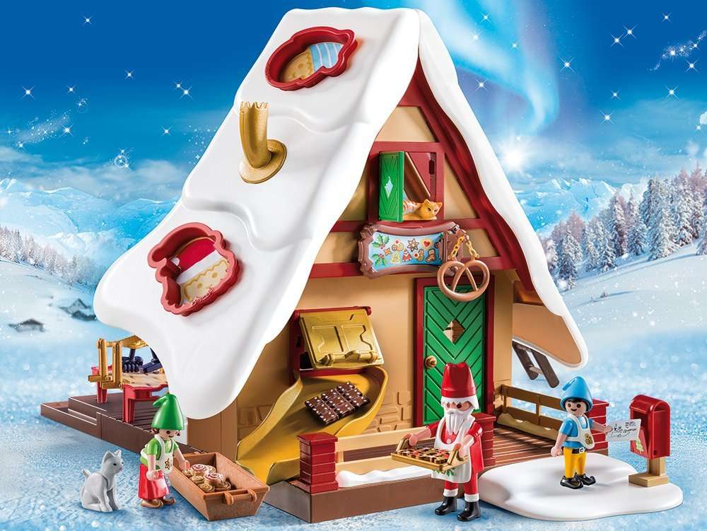 playmobil weihnachtsbäckerei mit plätzchenformen 9493