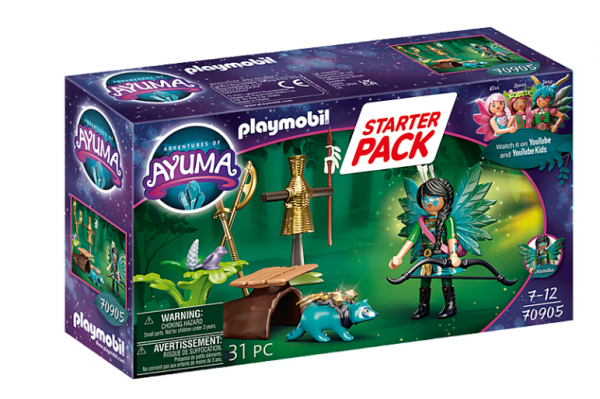 PLAYMOBIL Starter Pack Knight Fairy mit Waschbär 70905