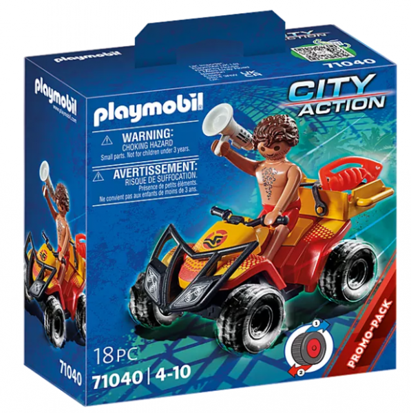 PLAYMOBIL Rettungsschwimmer-Quad 71040