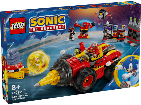 LEGO Sonic the Hedgehog™ Super sonisvs. Egg Drillster 76999