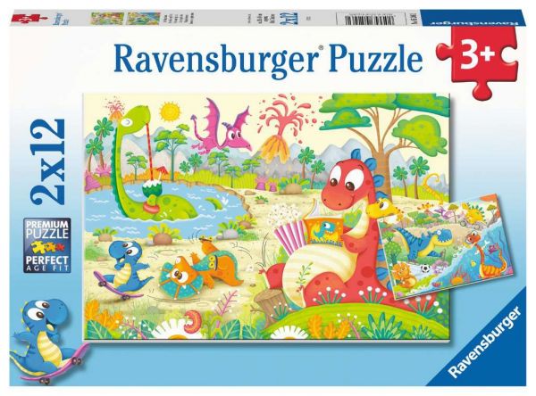 Ravensburger Puzzle 2x12 Teile - Lieblingsdinos 05.246