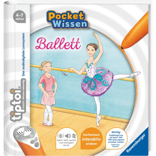Tiptoi Buch Pocket Wissen - Ballett 55.412